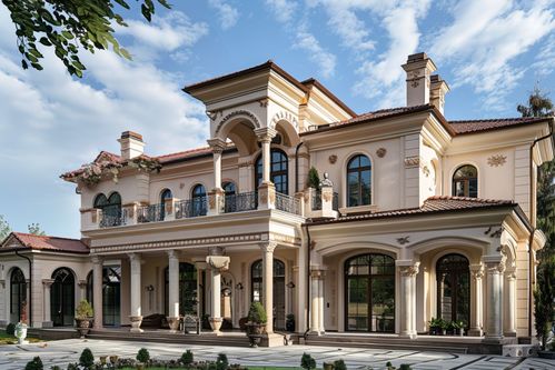 別墅建筑攝影 廣告素材設計與下載指南